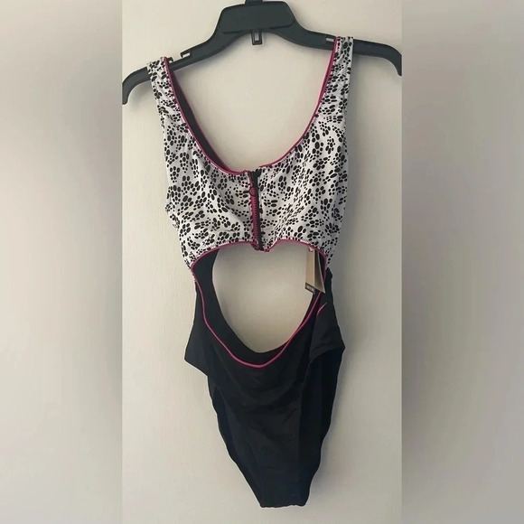 Nike Party Dots Cutout Swimsuit - Picture 3 of 6